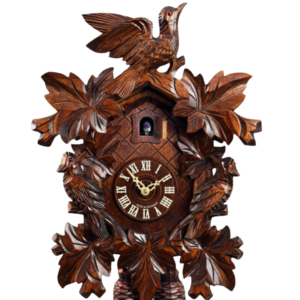 cuckoo clock with STANDARD 3 BIRD AND 7 LEAVES